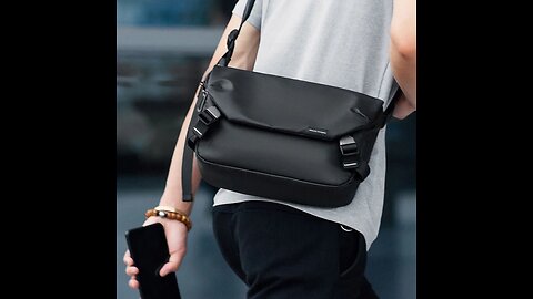 Large-capacity Waterproof Oxford Crossbody Bag, with Anti-theft Pocket, Multiple Compartments