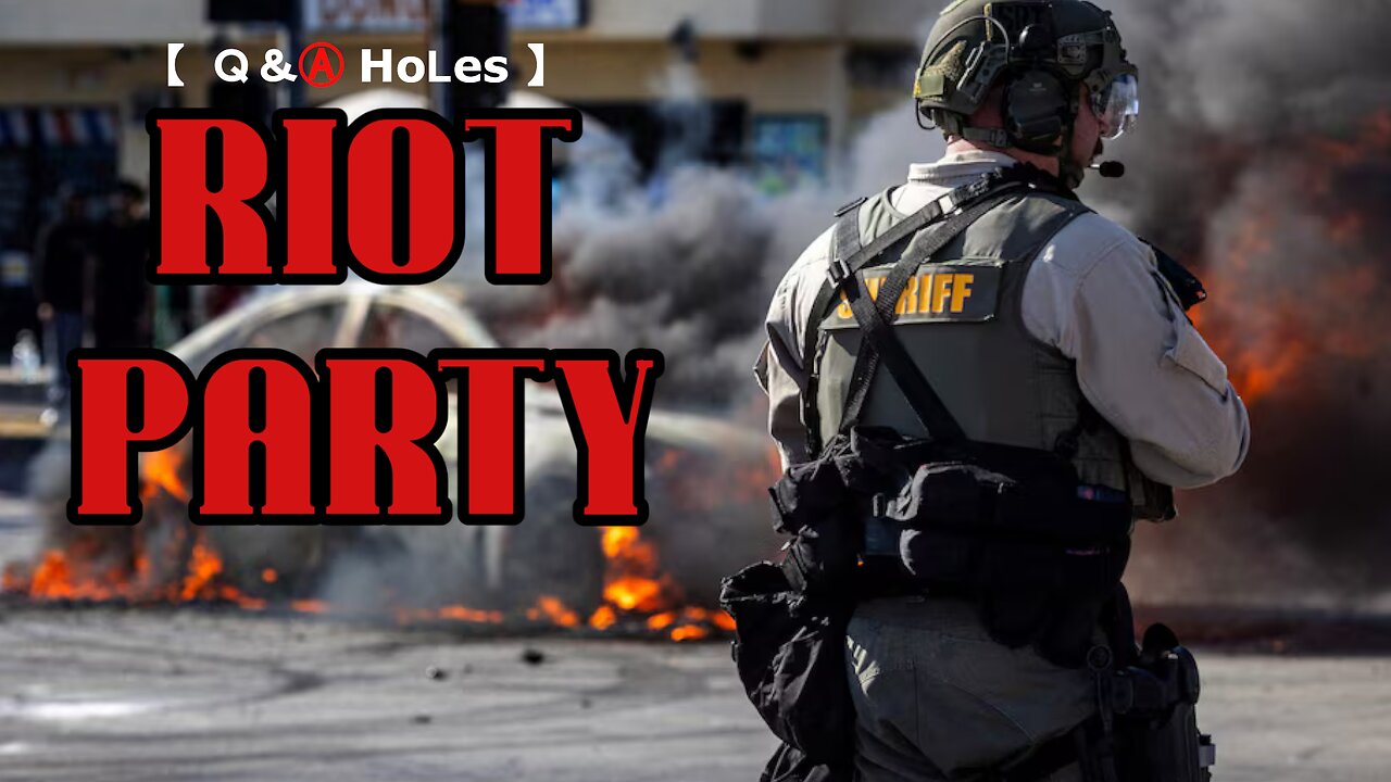 【 Ｑ＆Ⓐ Hoᒪes 】 Riot Party