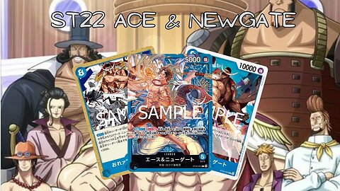Starter Deck 22 Ace & Newgate | One Piece TCG | Starter Deck