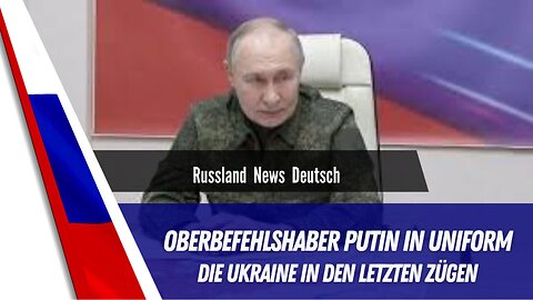 Putin in Uniform: Erster öffentlicher Auftritt nach Angriff auf Kursk!