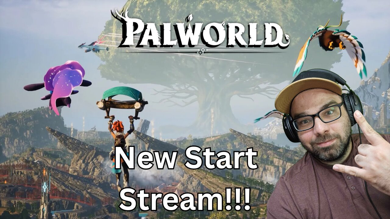 Playing Palworld on a server!! New Start
