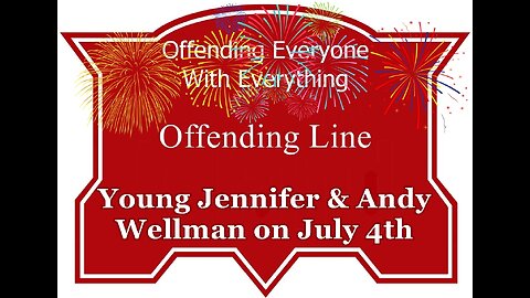Jennifer & Andy Wellman on the 4th of Juky