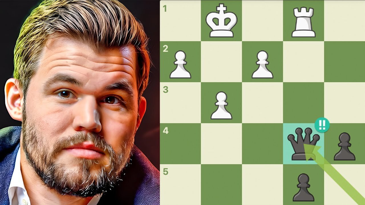 Magnus Carlsen IS NOT FROM THIS WORLD!