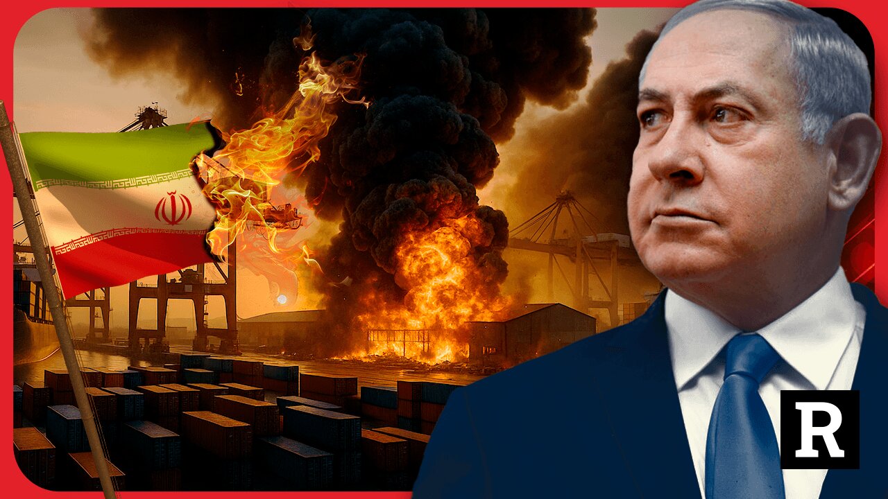 Israel just launched a DEVASTATING attack on Iran's ports, Trump says U.S. wll "lead the pack"