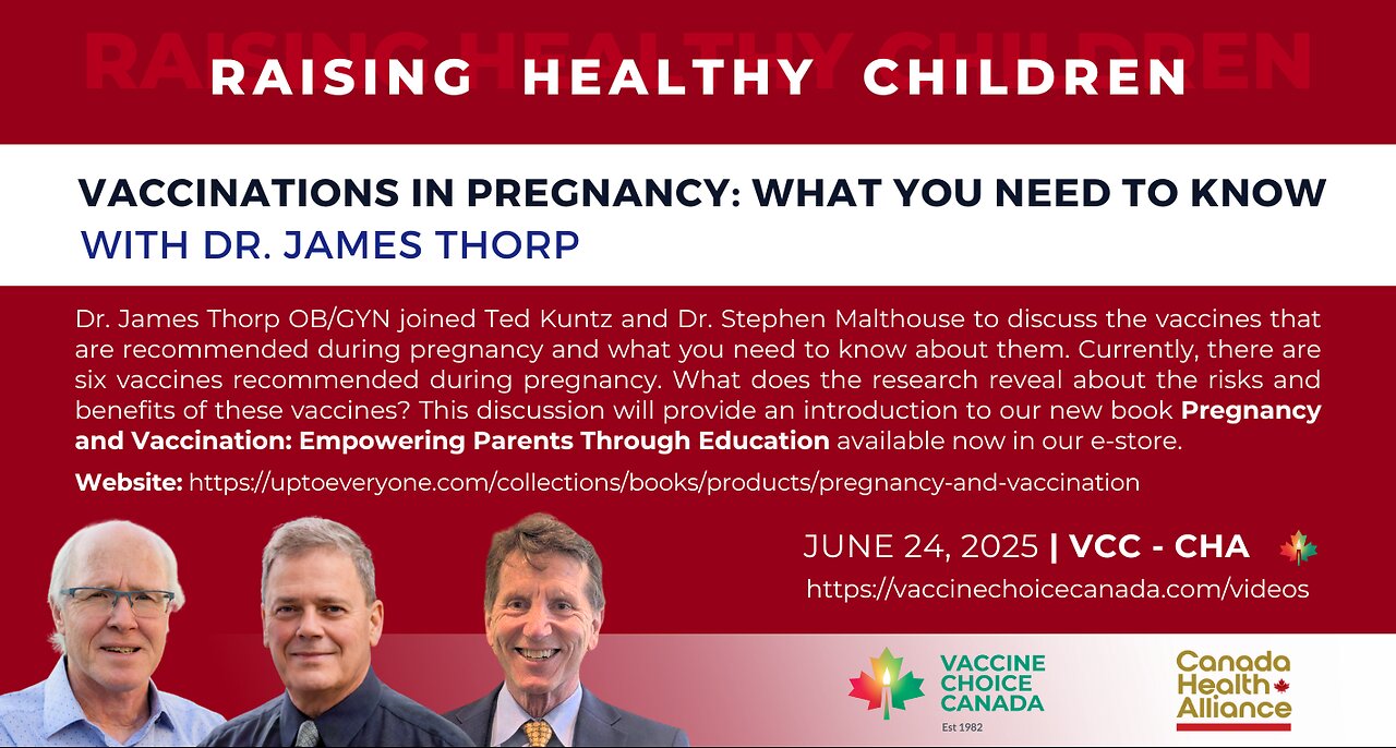 Vaccinations in Pregnancy: What You Need To Know with Dr. James Thorp