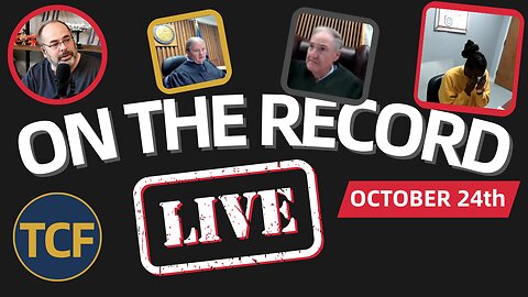 Live Court Hearings Oct 24 - Judge Simpson, Boyd, Stevens, Middleton, McNally, West | TCF LIVE #162