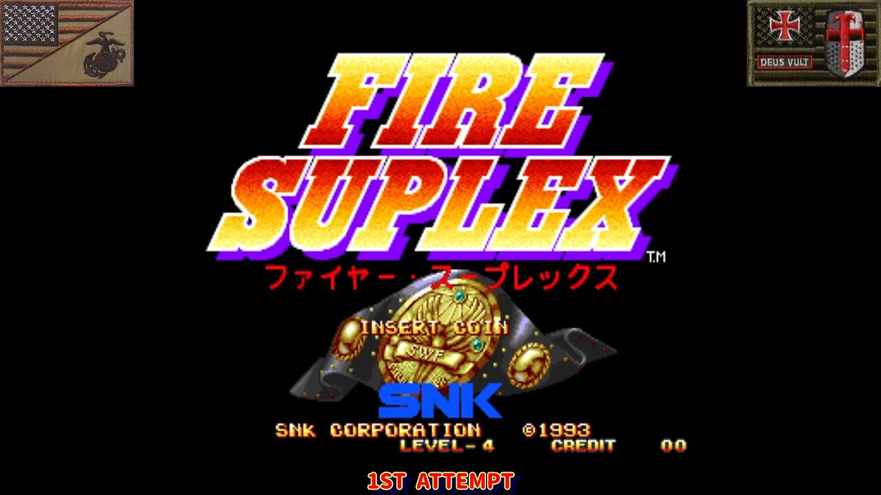 HI-Score Conquest: "ファイヤー・スープレックス" (Arcade - 1993) [JP Version]