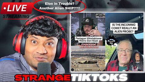 Creepy and Weird Tiktok Videos Live Stream with Tedi (pt. 93)