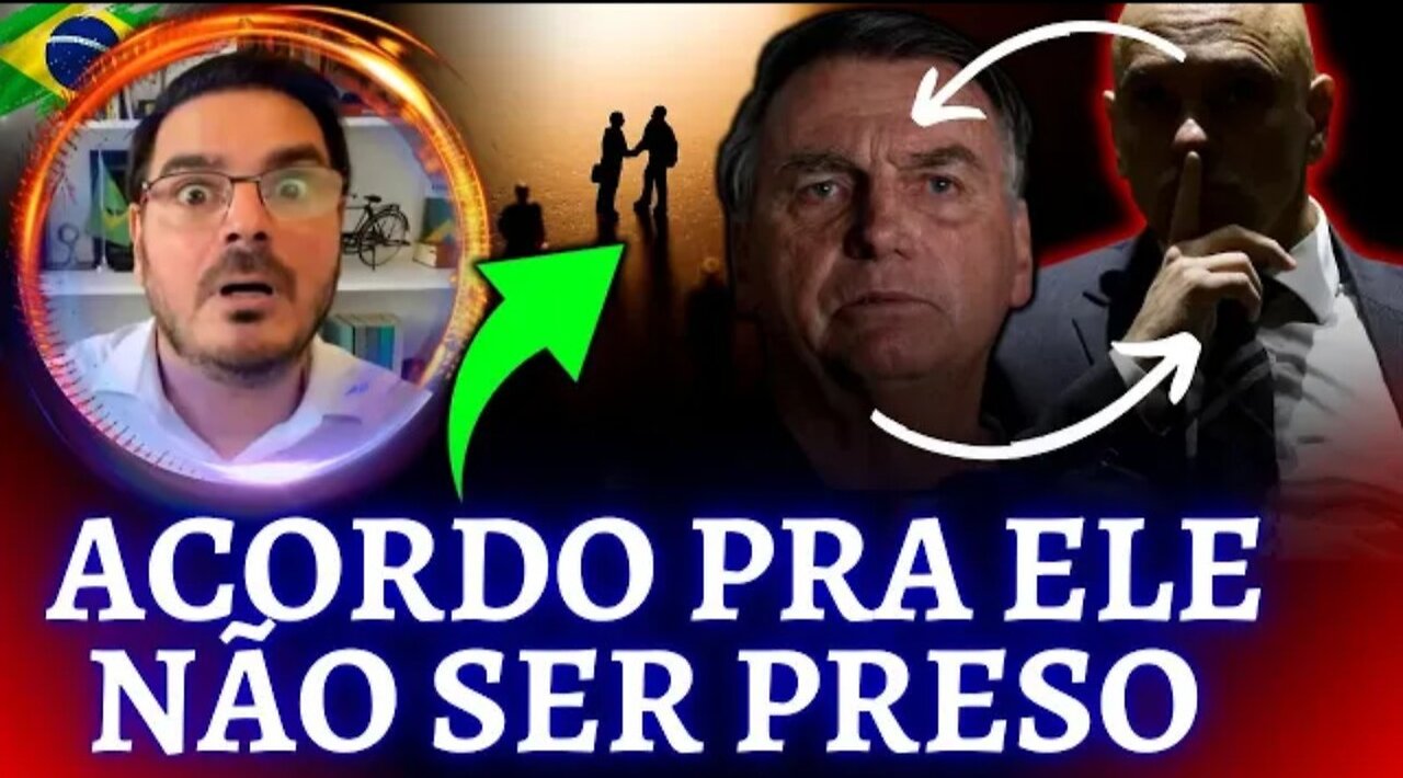 Acordo secreto com STF para Bolsonaro NÃO SER PRESO