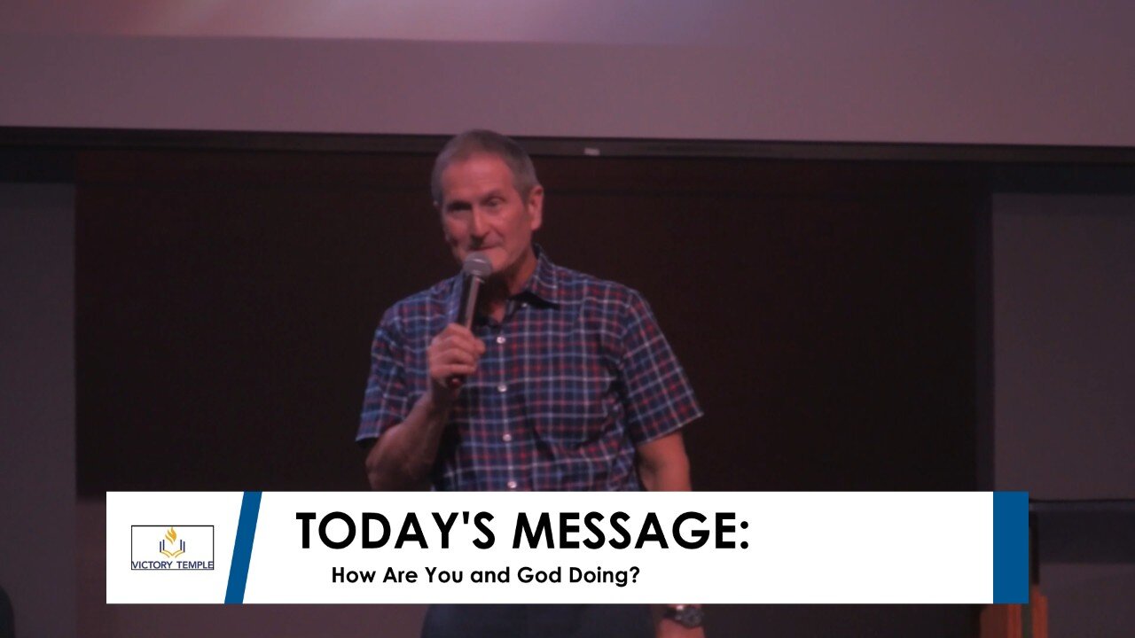 How Are You and God Doing?