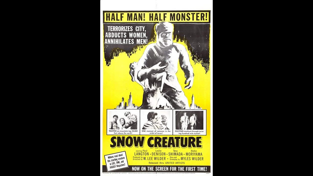 The Snow Creature (1954)
