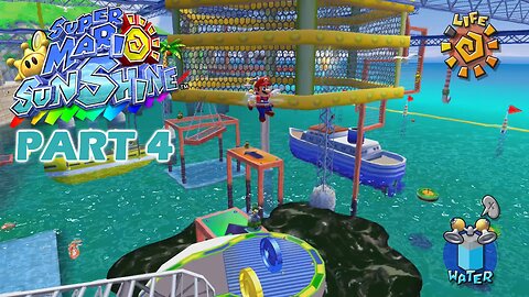 Super Mario Sunshine (Switch) Part 4 ~ Getting into the Cage, the Cool Way!