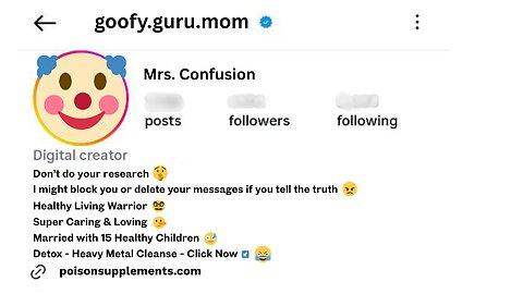 Goofy Guru Doesn't Know the Ingredients of Their Miracle Cure