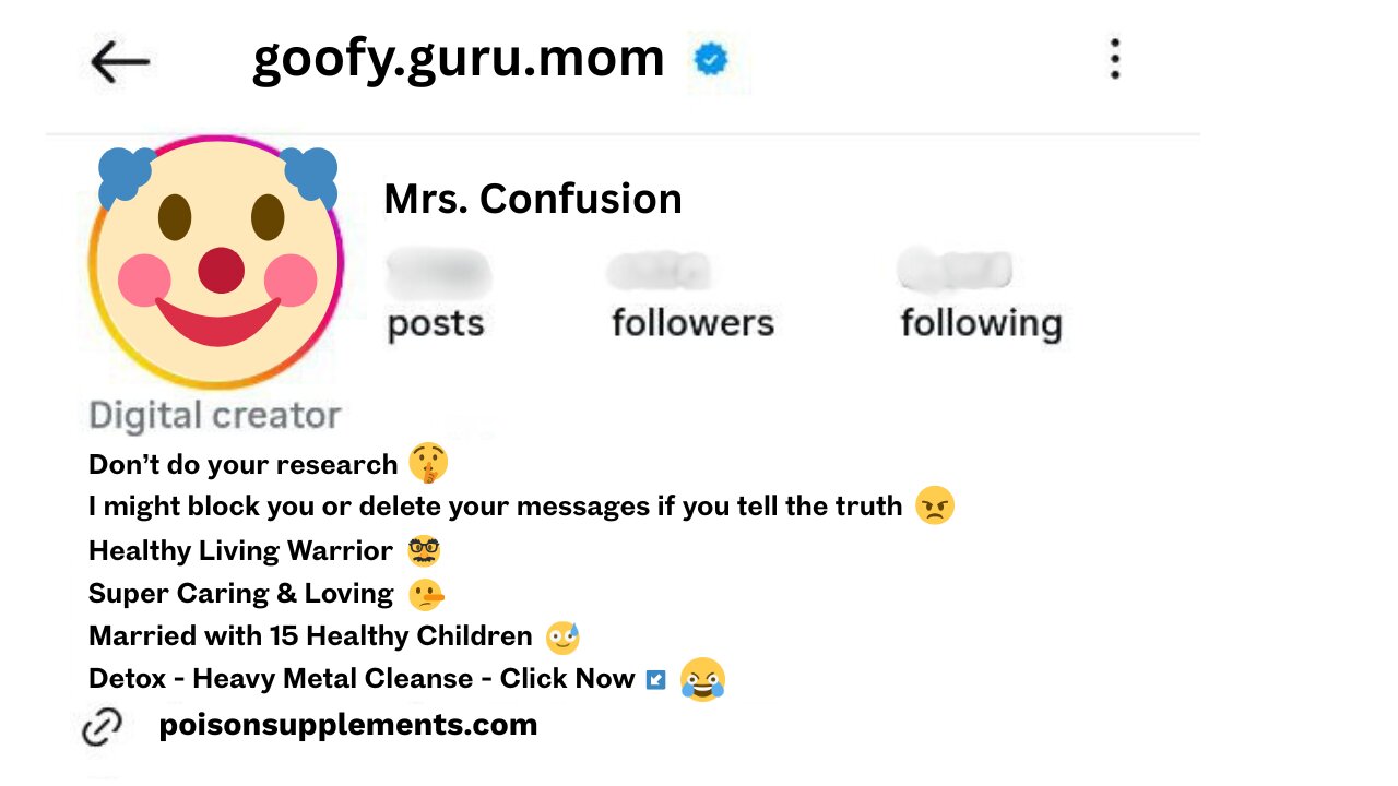 Goofy Guru Doesn't Know the Ingredients of Their Miracle Cure