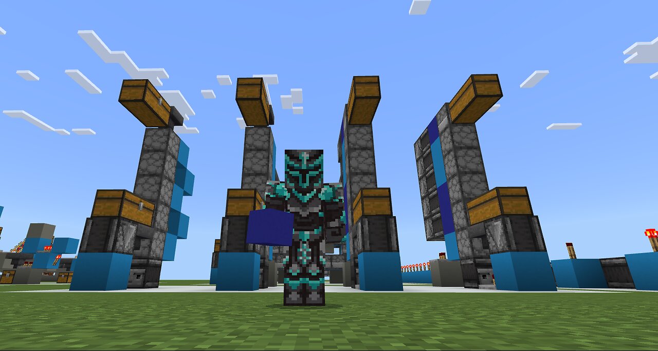 Minecraft Bedrock 1.21+ Dropper Elevators and Lines pt. 1