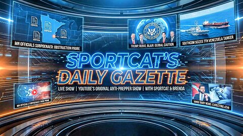 Sportcat's Daily Gazette | Walz Subpoenaed, Oil Tankers Stolen, & A VP Baby!
