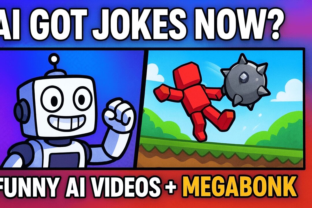 AI Got Jokes Now? 😂 | Funny AI Videos + MEGABONK 🧠💥 | TTS ON