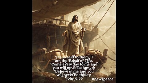 JESUS OUR SAVIOUR AND BREAD OF LIFE! HE IS ALL WE NEED!