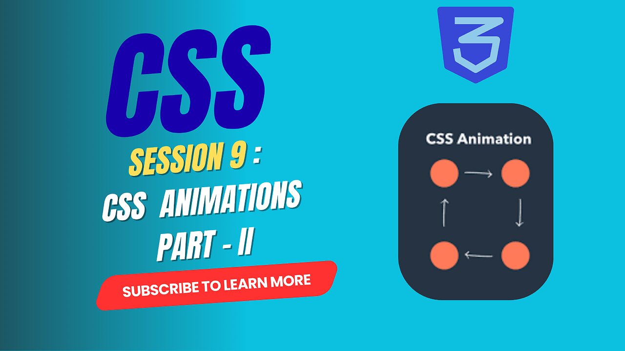 Session 9: CSS Animations Part 2