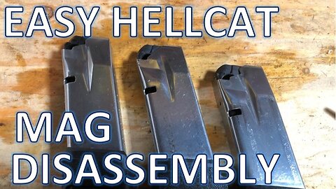 How to Disassemble Springfield Hellcat Magazines