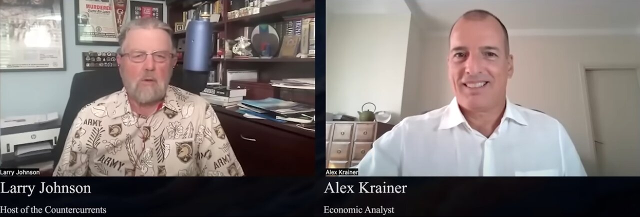 Alex Krainer, Larry Johnson - Economic Turmoil; $dollar Collapse; Trump's Plan; Central Banker Problems (9-19-2025)