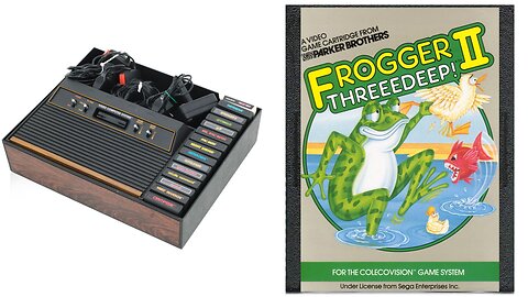 Atari 2600 - Frogger II: Threeedeep!