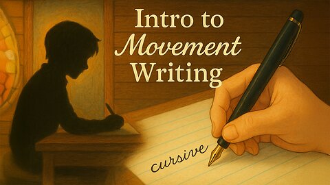 Intro to Muscular Movement Writing a.k.a. Palmer Method, Business Penmanship