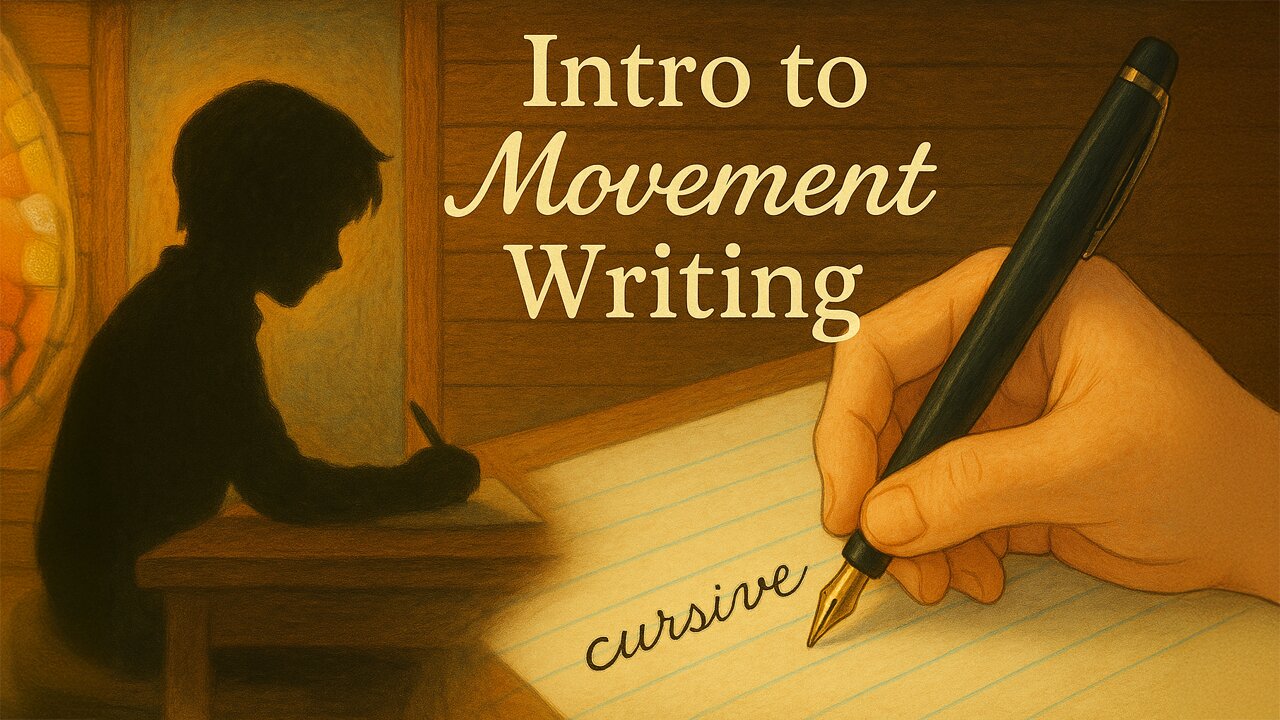 Intro to Muscular Movement Writing a.k.a. Palmer Method, Business Penmanship
