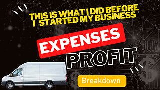 This is what I did before starting my business, full expenses breakdown