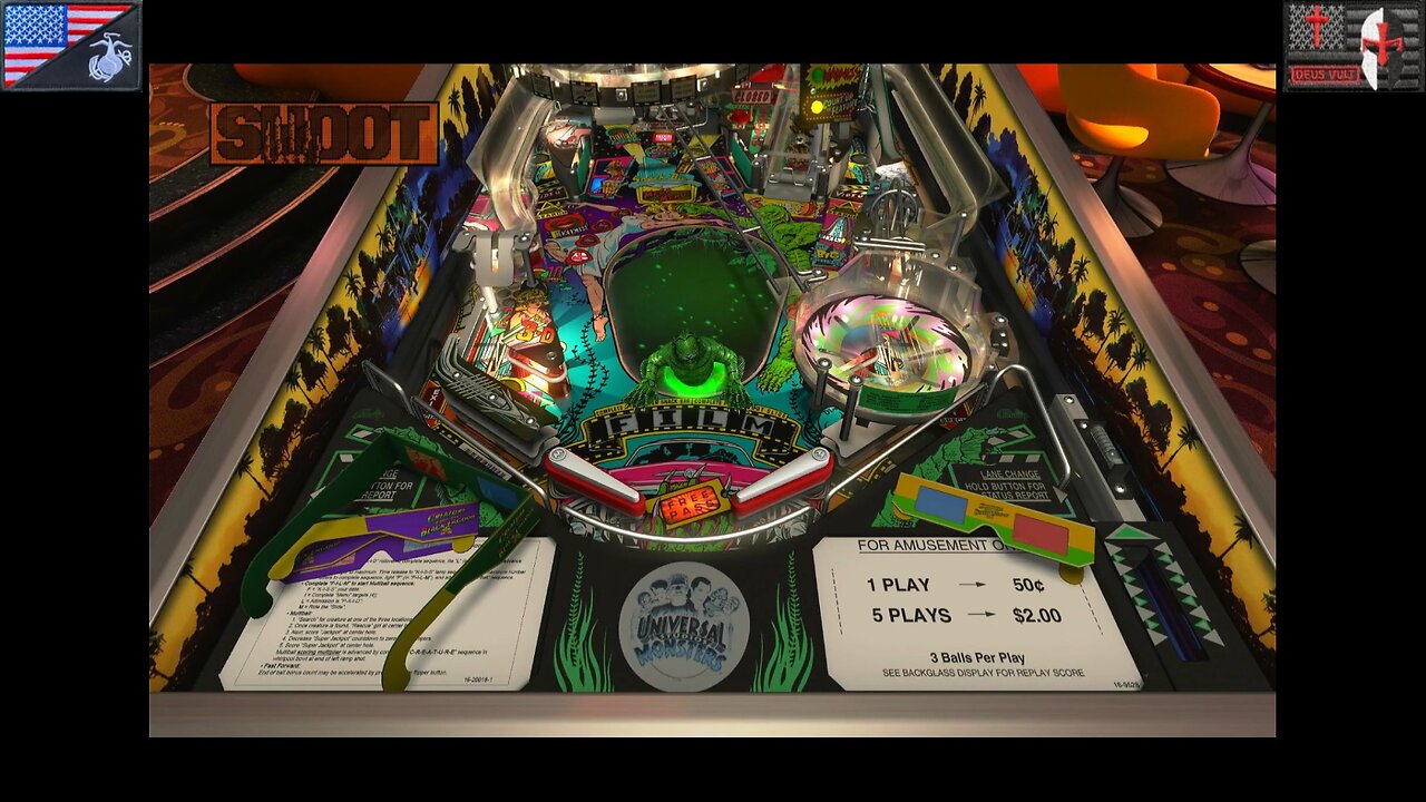 The White Lines Project [S1E38]: "Pinball FX3 - Black Lagoon" (PS4 - 2019) [NA Version]