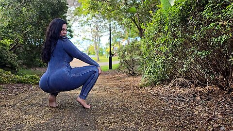 Tight Jumpsuit Try On | Walk