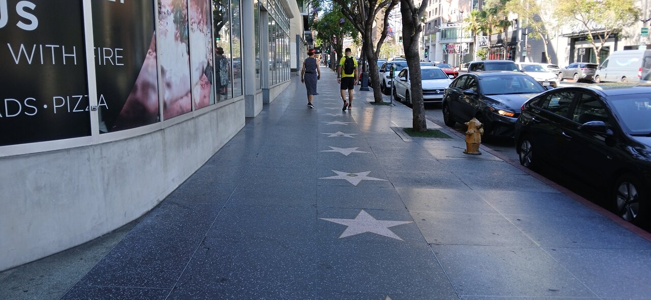 Touring Hollywood Blvd