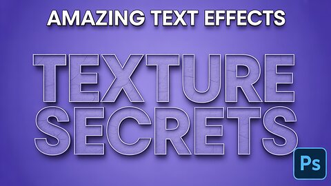 Give Your TEXT a KNOCKOUT Look in Photoshop