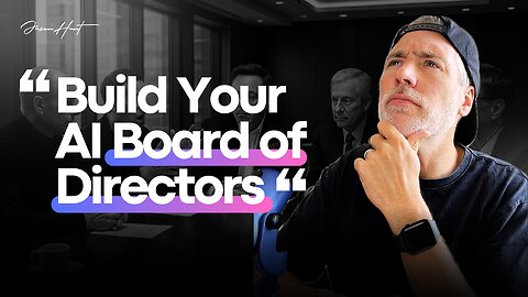 BUILD YOUR OWN AI BOARD OF DIRECTORS - Get Advice from Elon Musk, Oprah & Steve Jobs 24/7