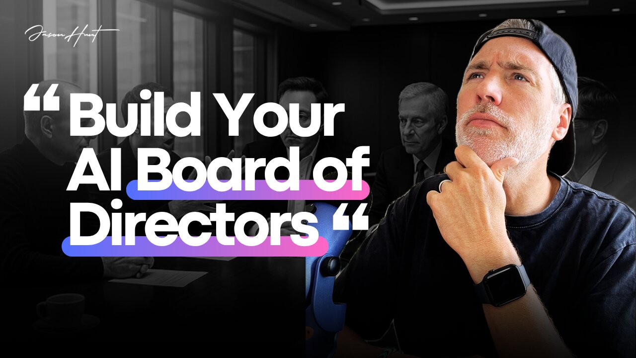 BUILD YOUR OWN AI BOARD OF DIRECTORS - Get Advice from Elon Musk, Oprah & Steve Jobs 24/7