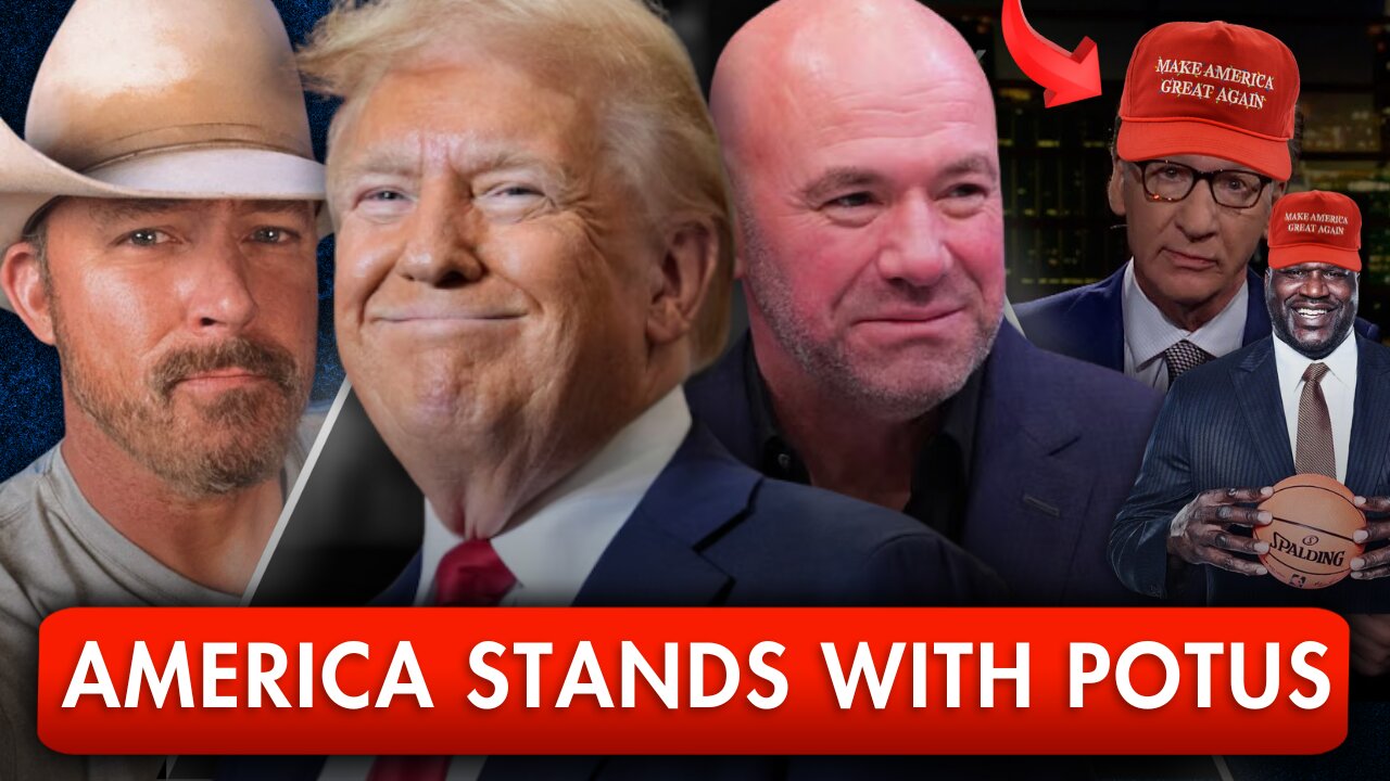 Trump Greeted With Roars From UFC Crowd + Bill Maher & Shaq Join Team MAGA?!