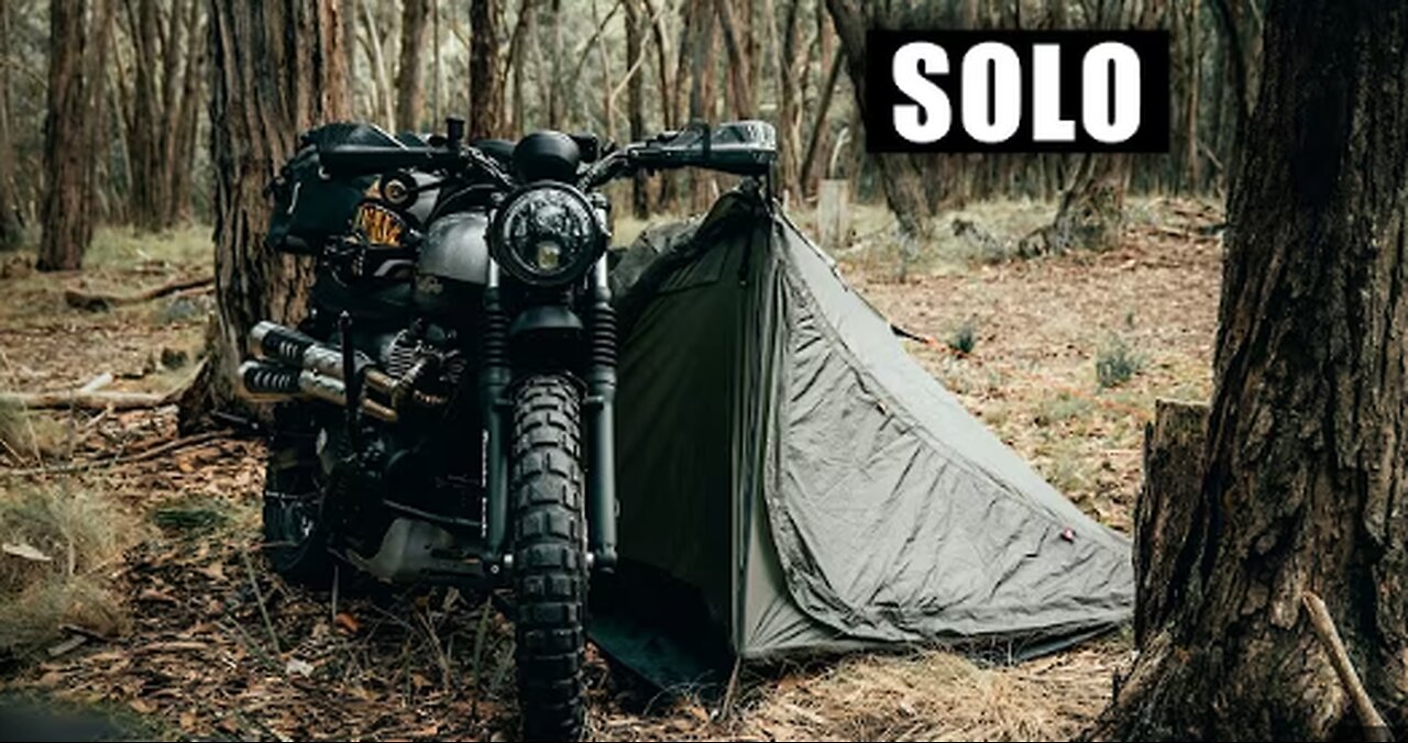 My Solo Moto Camping Setup