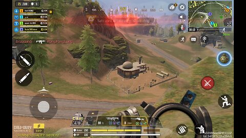 real Call of Duty Mobile Battle Royale fight