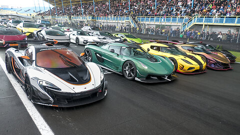 EPIC Hypercar & Supercar Gathering - Jesko Attack, Apollo IE, AMG ONE, P1 GTR, Agera RS, Revuelto