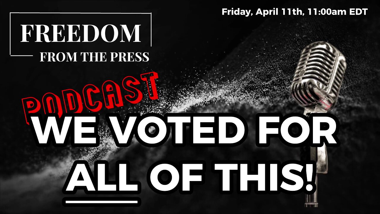 We Voted For All Of This!