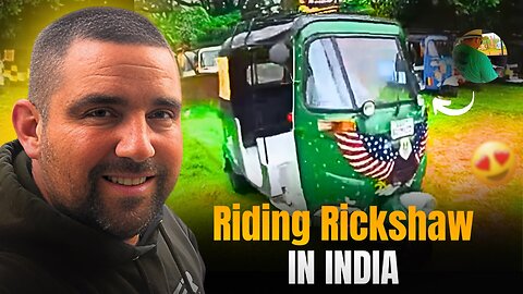 American Tries Tuk-Tuk Racing in India | Total Chaos