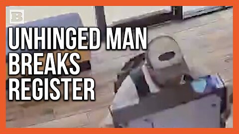 Unhinged Man Steals from Fast Food Place