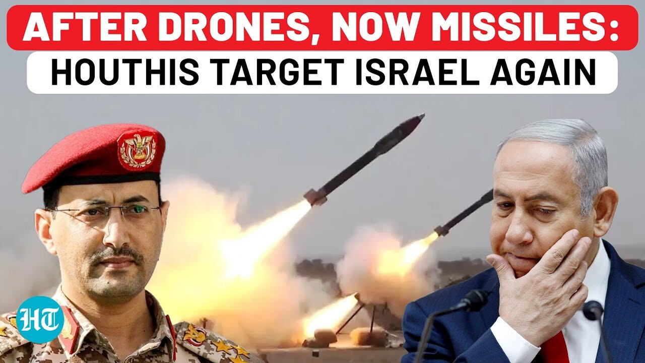 Iran Unleashes Proxy After Truce? Houthis Fire Ballistic Missiles At Israel Day After Drone Blitz