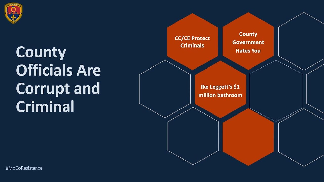 MoCo Resistance: May 30, 2025, Ep 41 "County Officials are Corrupt and Criminal"