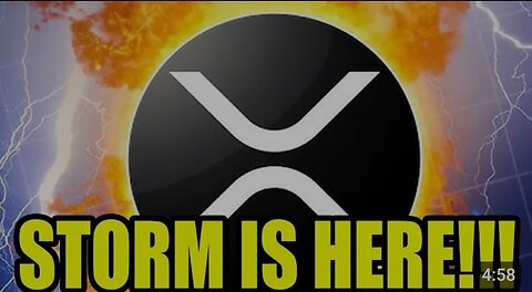 XRP 911 !!!! STORM BEGINS IN 24 HOURS CONFIRMED !!!!