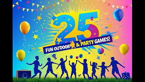 25 Collections Of Fun Outdoor Games Party Games
