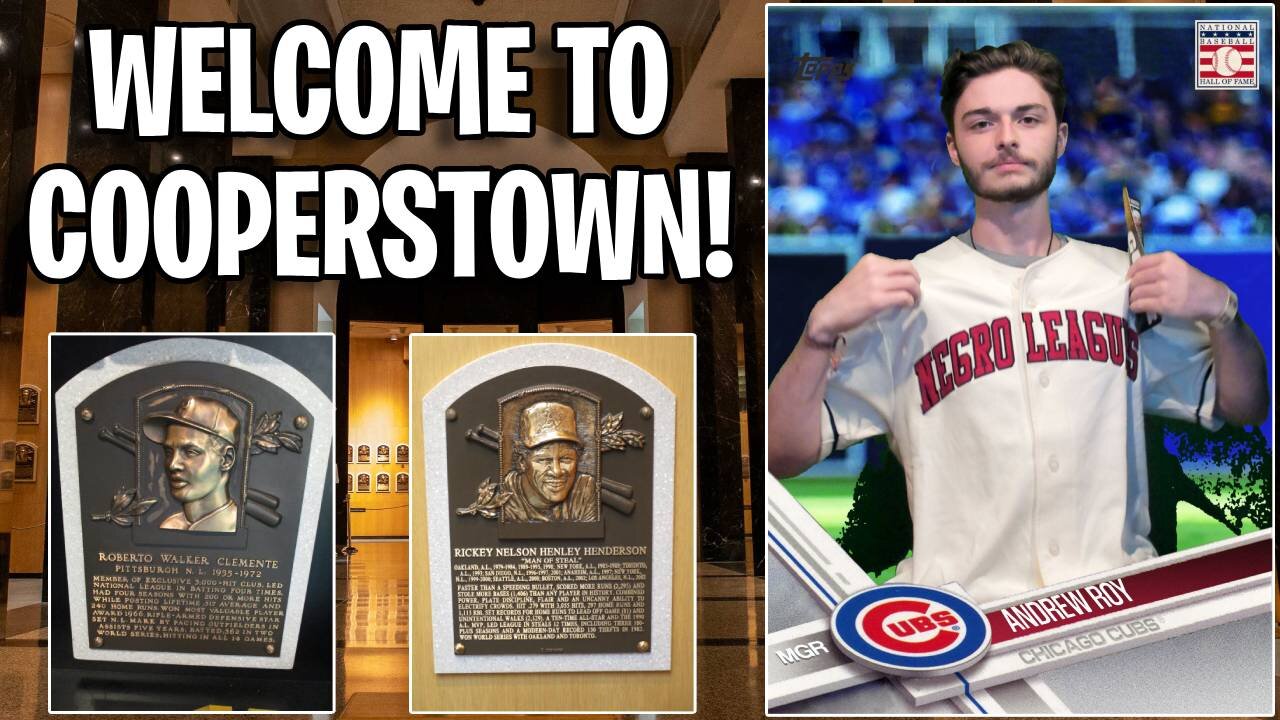 My First Time At The MLB National Baseball Hall Of Fame!