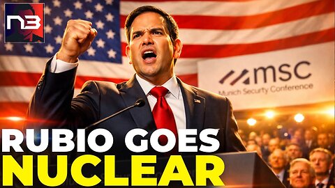 Exclusive: Rubio Said ONE Line in Munich That Made the Entire Globalist Establishment Go DEAD Silent