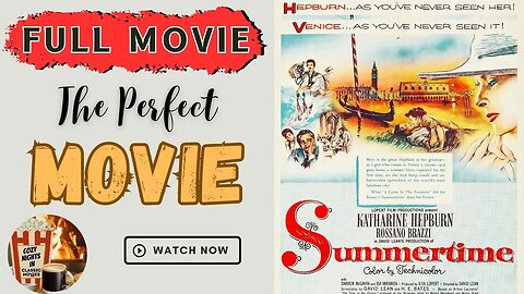 Summertime 1955 | Katharine Hepburn | Rossano Brazzi | Comedy Drama Romance | English FULL MOVIE