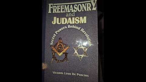 Freemasonry And Judaism by Vicomte Leon De Poncins Introduction